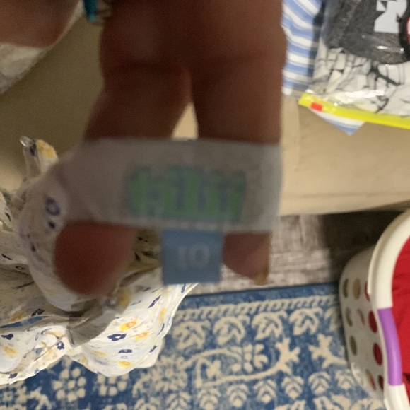 Tilii delightful jumpsuit with sheered back , adjustable straps ,cross over tie - Picture 6 of 7